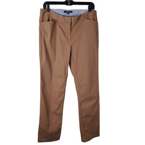 Brooks Brothers Men Milano Fit Chino Khaki Pants Casual Size 10